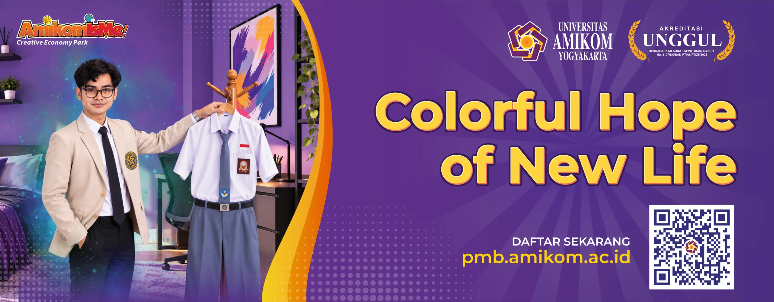 Colorful Hope of New Life